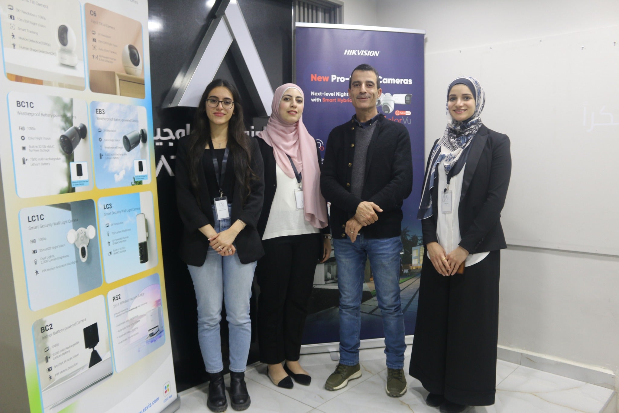 From Hikvision - Ezviz Dead See Event 2023 . Honoring Athamneh Technology as the Best Ezviz Products Seller For 2023 and Best Customer Eviz Products Activation Vendor