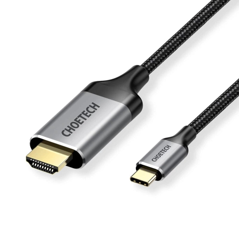 Choetech USB 3.1 Cable Type C to HDMI male 2m Support 4K Black