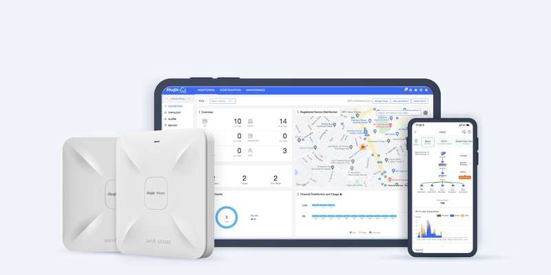 RG-RAP2260 Reyee Wi-Fi 6 AX3000 High Performance Multi-G Ceiling Access Point
