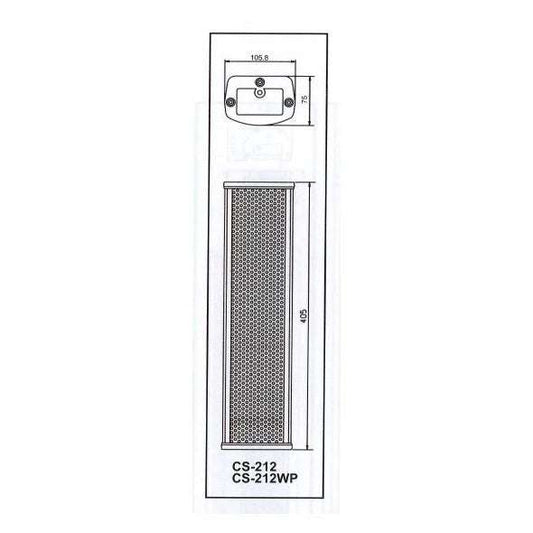 SHOW ORIGINAL SHOW SPEAKERS CS-212WP