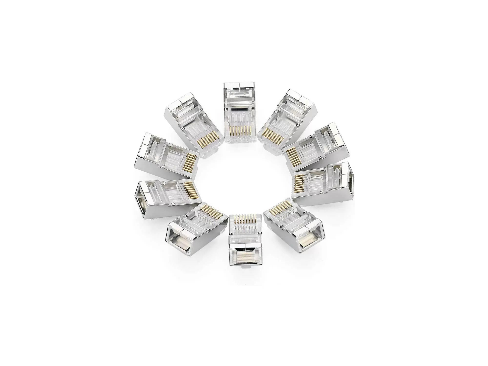 UGreen CAT6 Shielded Crystal Head 10 Pack - 20333