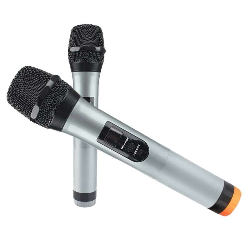 PRO UHF DUAL WIRELESS MICROPHONE SET BE-9000