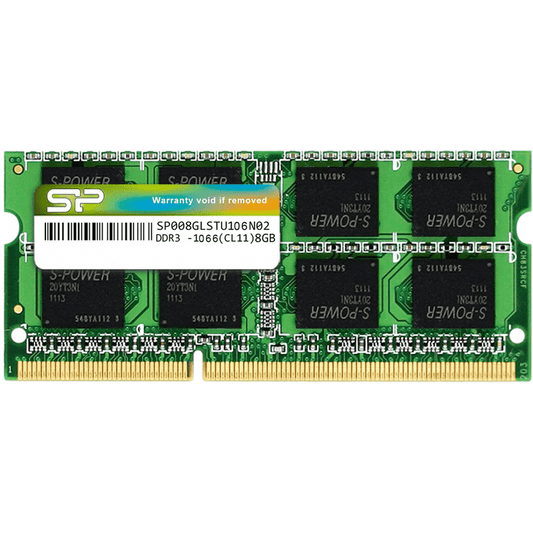 Silicon Power 8GB DDR3 SODIMM-1066 MHz For Laptop