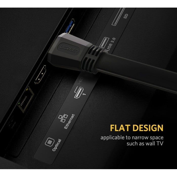Ugreen HDMI 2.0 Flat Cable 1.5M - 50819