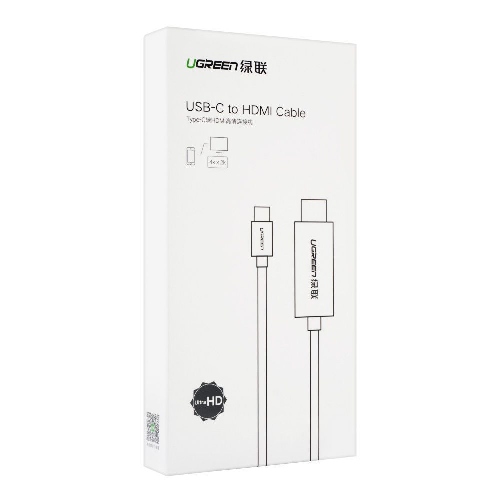 UGREEN 30841 USB TYPE-C TO HDMI CABLE 1.5M WHITE - 30841