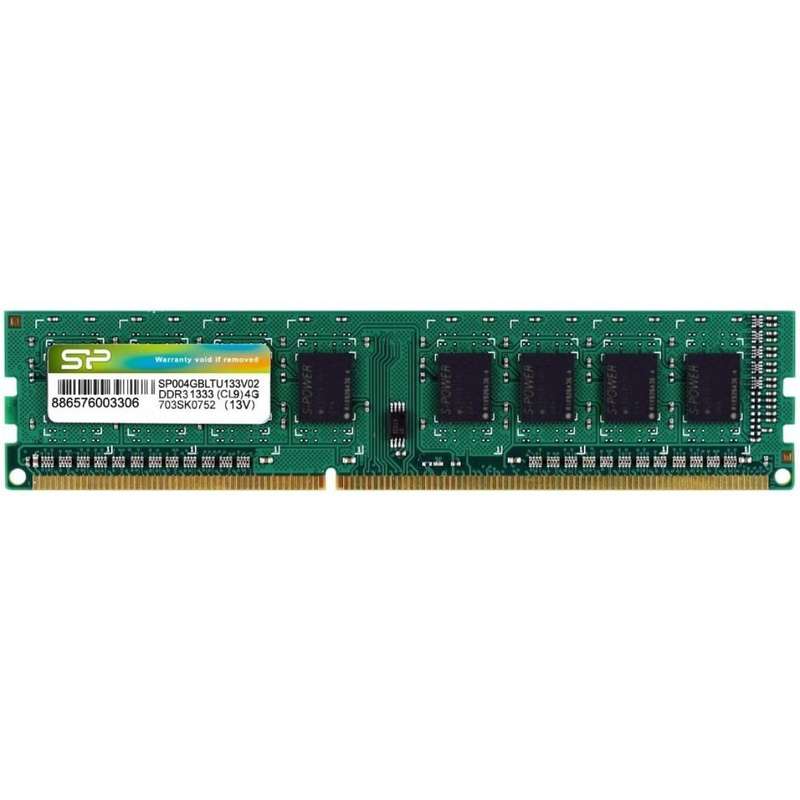 Silicon Power 4GB DDR3 UDIMM-1333 MHz For Desktop