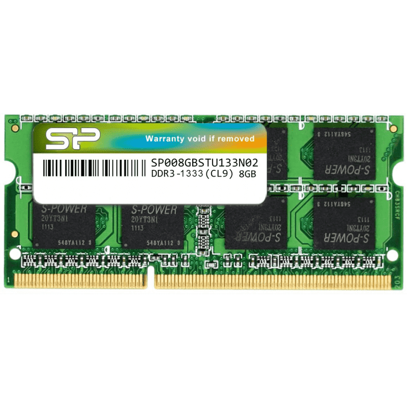 Silicon Power 8GB DDR3 SODIMM-1333 MHz For Laptop
