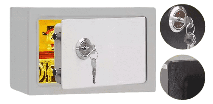 Cash Drop Security Deposit Safety Electronic Digital Safe Box KEY121