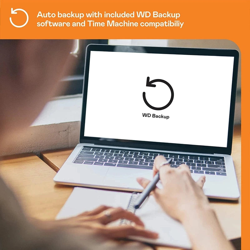 WD My Book 18TB Desktop External Hard Drive USB 3.0 External HDD w/ Password Protection & Auto Backup Software