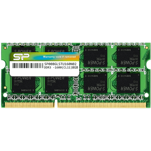 Silicon Power 8GB DDR3L Low Voltage SODIMM-1600 MHz For Laptop
