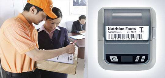 XP-P323B PORTABLE USB AND BT LABEL PRINTER