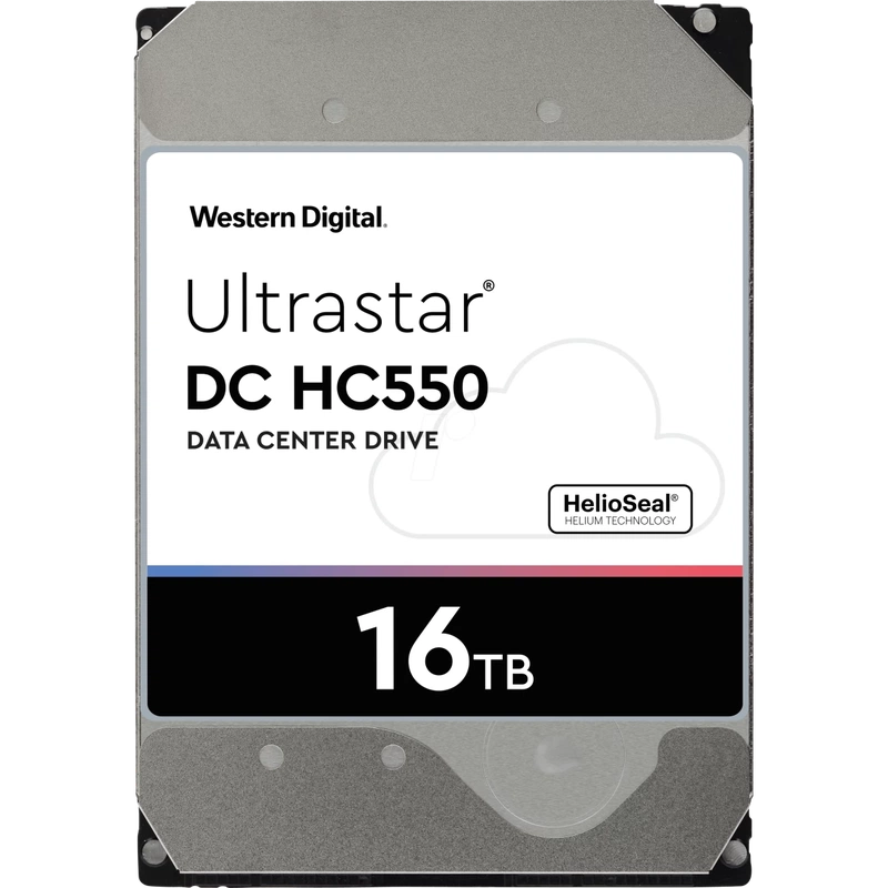 WD 16TB Ultrastar DC HC520 SATA HDD 7200 RPM Class SATA 6 Gb/s 512MB Cache 3.5"