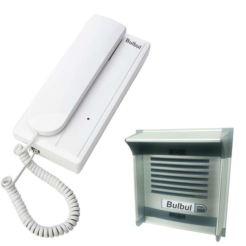 Bulbul Gate Intercome IP67 Aluminum housing - 1 apartment