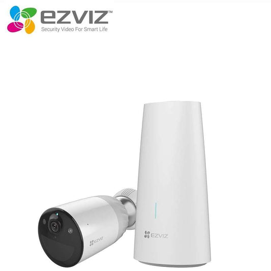 EZVIZ SMART WIFI BATTERY OUTDOOR CAMERA BC1-B1 2MP - UP TO ONE YEAR