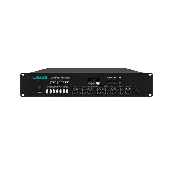 MP225U 250W 6 Zones USB/SD/FM Mixer Amplifier