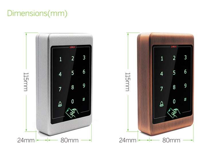 SA-TS24B Metal Waterproof Touch Controller