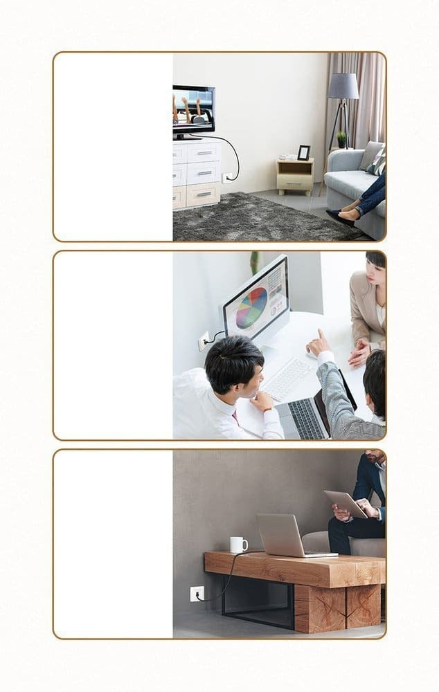 UGreen RJ45 Single Port Wall Plate - 80180