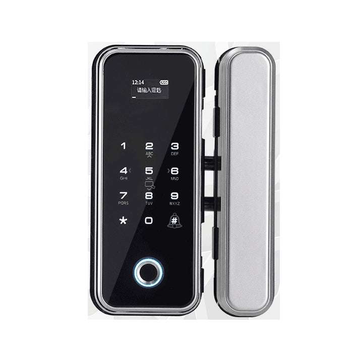 Touch Screen Digital Biometric Fingerprint Glass Door Lock 9901