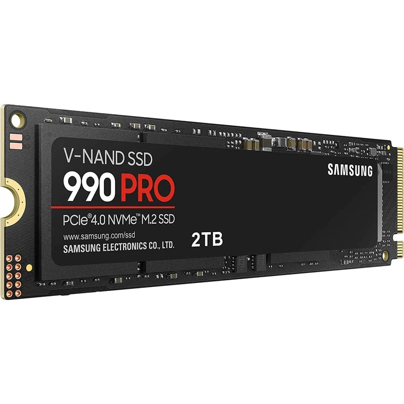 Samsung 990 PRO 2TB PCIe 4.0 NVMe M.2 2280 Internal Solid State Drive SSD up to 7450 MB/s