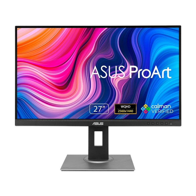 ASUS ProArt PA278QV 27” IPS 2K 100% sRGB/Rec Calman Verified Eye Care Anti-glare & Tilt Pivot Swivel Height Adjustable