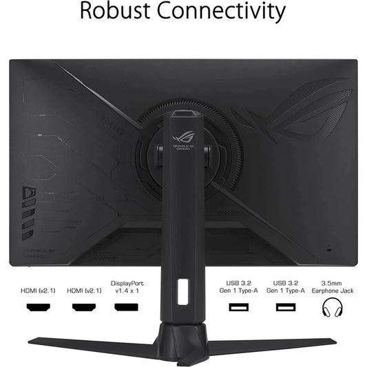 ASUS XG27AQMR ROG Strix 27” 2K Fast IPS 300Hz 1ms HDR600 G-SYNC Compatible & FreeSync Premium Pro Variable Overdrive