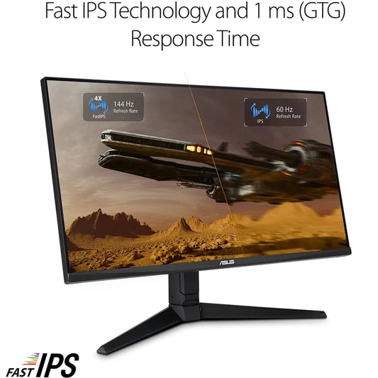 ASUS TUF 28" VG28UQL1A 4K 144Hz HDMI 2.1 Fast IPS 1ms G-SYNC Compatible Eye Care DCI-P3 90%
