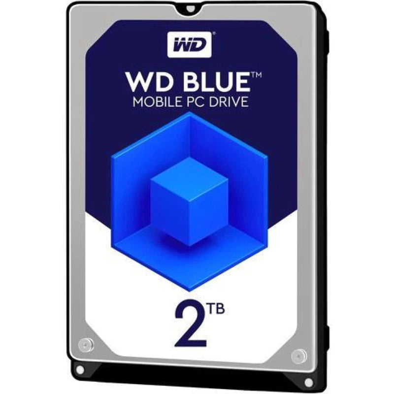 WD Blue 2TB 5400 RPM 128MB Notebook Hard Drive