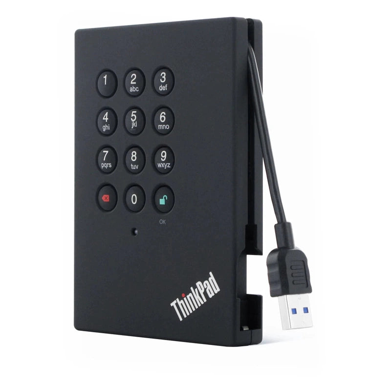 Lenovo 2TB ThinkPad USB 3.0 Secure Portable Hard Drive