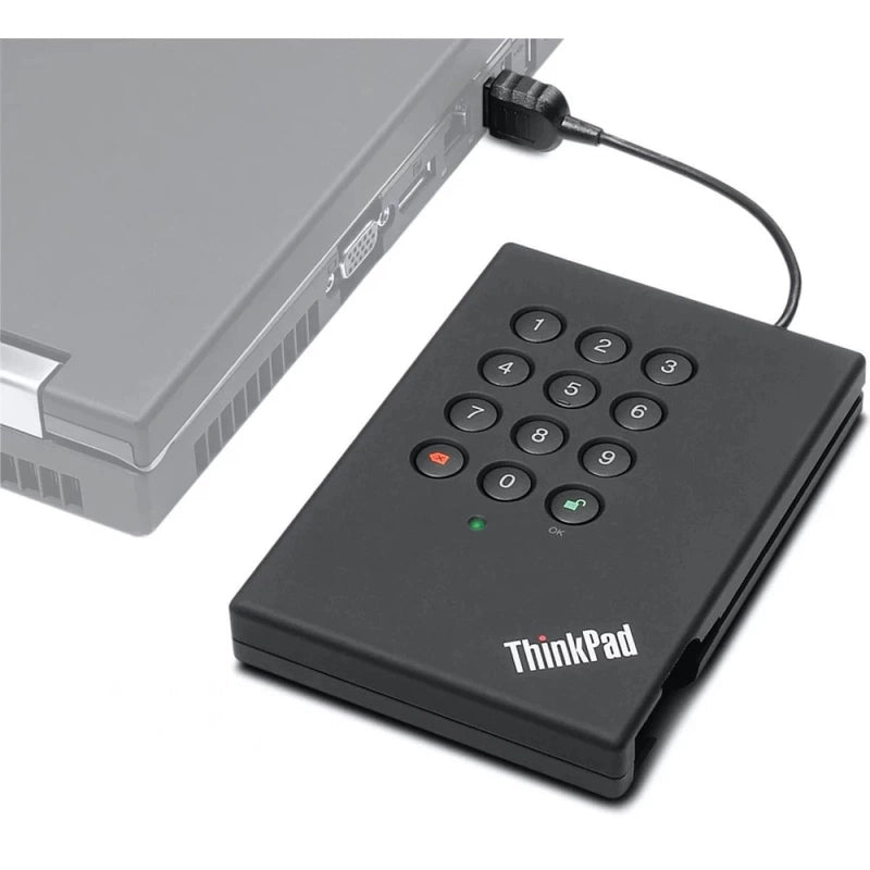 Lenovo 2TB ThinkPad USB 3.0 Secure Portable Hard Drive