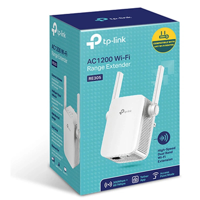 TP-Link RE305 AC1200 Dual Band WiFi Range Extender