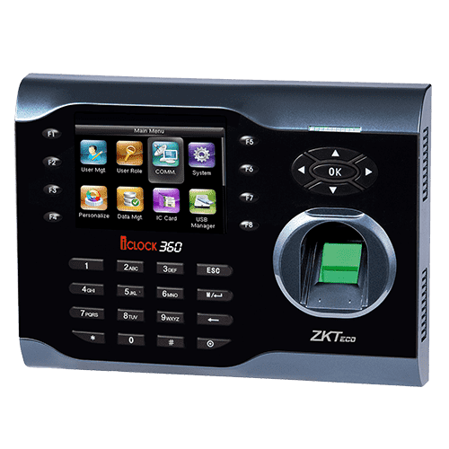 ZKTeco iClock 360 Fingerprint, RFID Time & Attendance Terminal