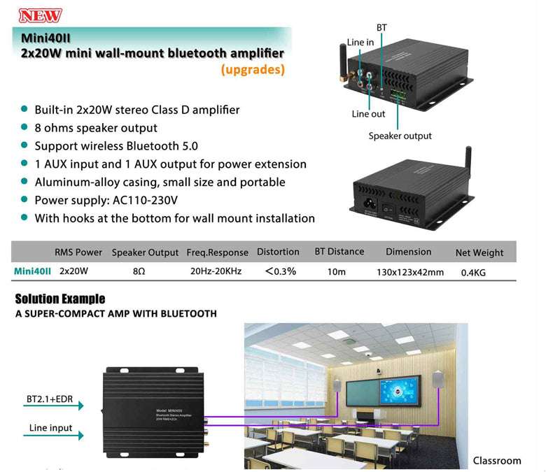 نظام صوتي سقفي متكامل للمنازل والأعمال سماعتين