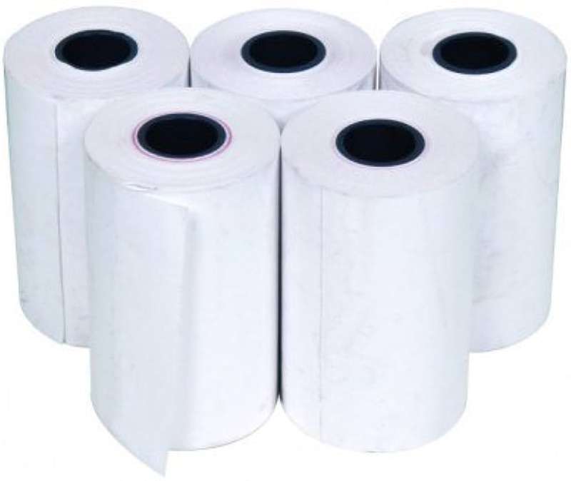 رول طباعة فواتير حراري مصقول طول 15 متر عرض 8سم فواتير كاش فان - طلبات