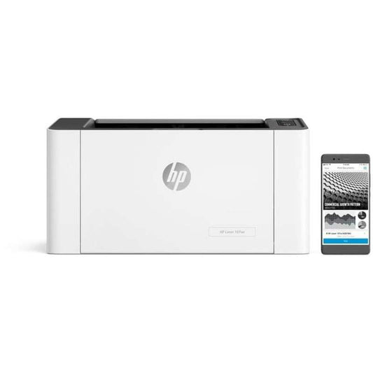 HP Laserjet 107w A4 Mono Laser Printer - Wireless