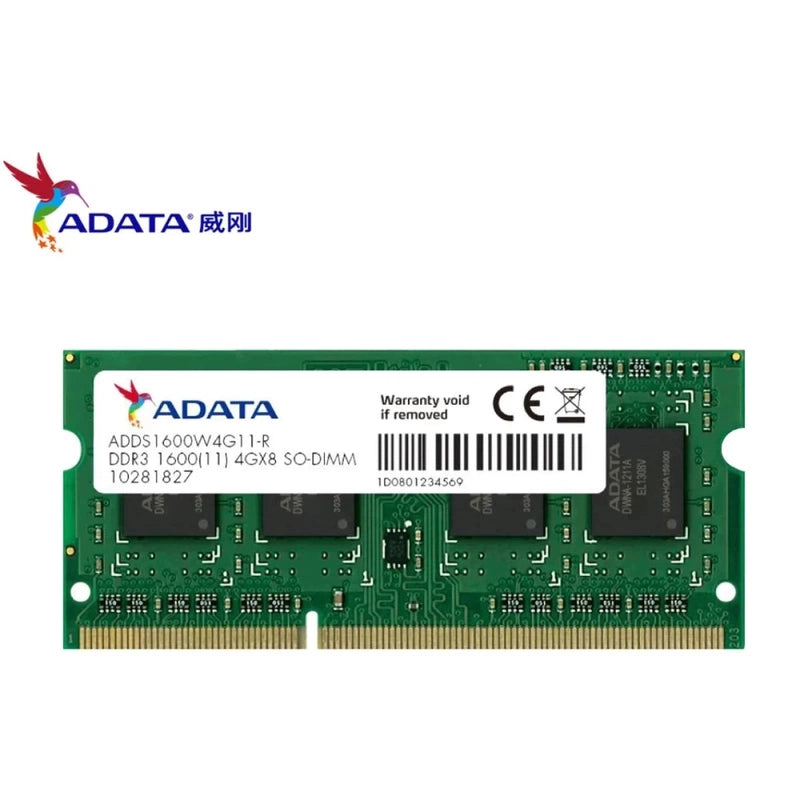 ADATA Premier 4GB 1600Mhz DDR3L RAM Memory Module for Laptops