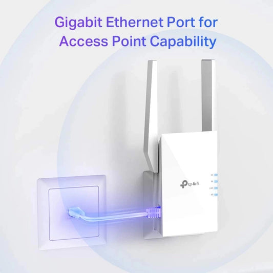 TP-Link RE505X AX1500 Dual Band Wi-Fi 6 Range Extender