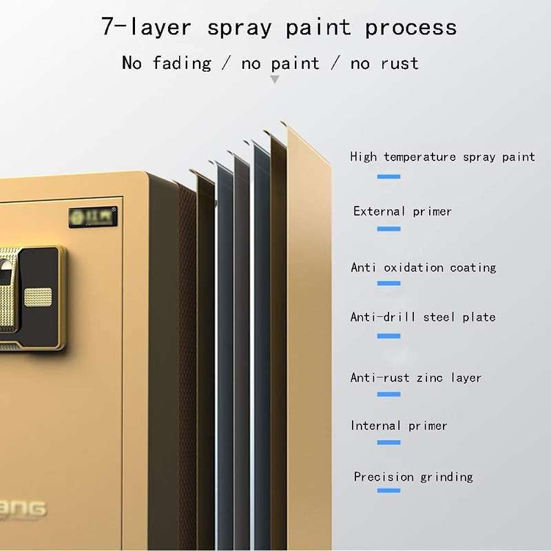 Cash Drop Security Deposit Safety Electronic Digital Safe Box D300S