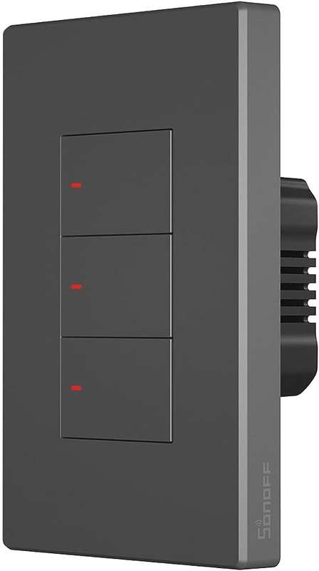 SONOFF SwitchMan Smart Wall Switch-M5 Physical Push Button WiFi Switch FACE PLATE M5-3C-120