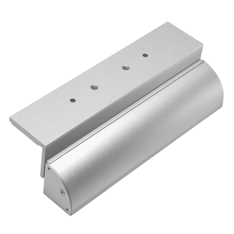 Electronic MBK-280NGZ bracket for mounting the strike plate on glass doors without frame