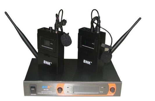 BNK - BK9B, Wireless Microphone System, 2 Lavalier BNK-BK9BP