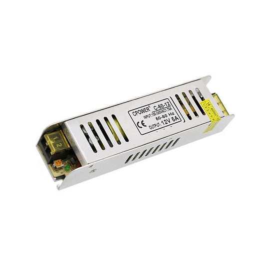 Slim 12V-5A UnBoxed Power Supply