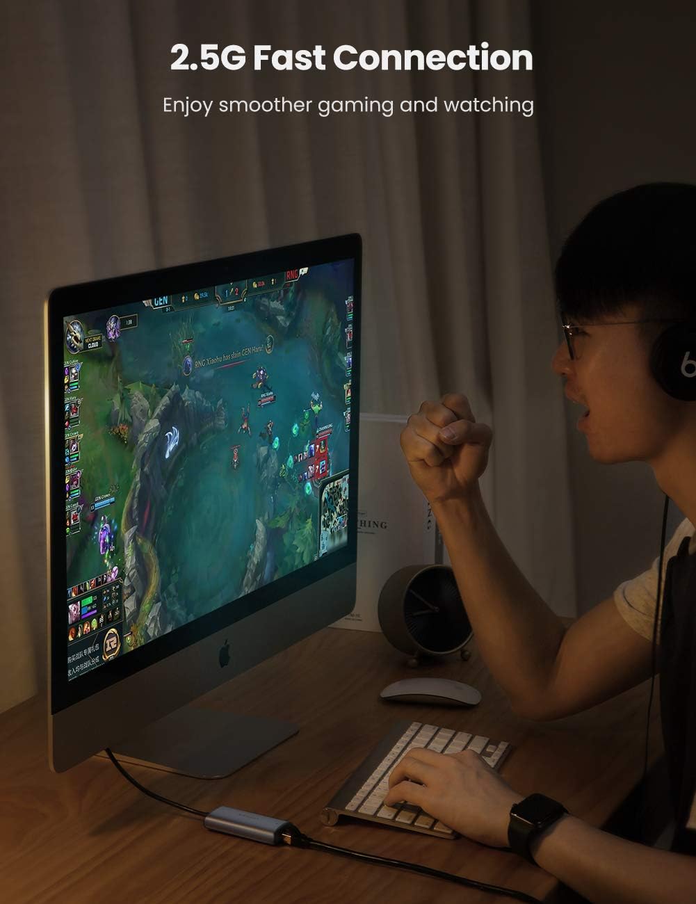 UGREEN - 70446 USB C TO RJ45 2.5G ETHERNET ADAPTER