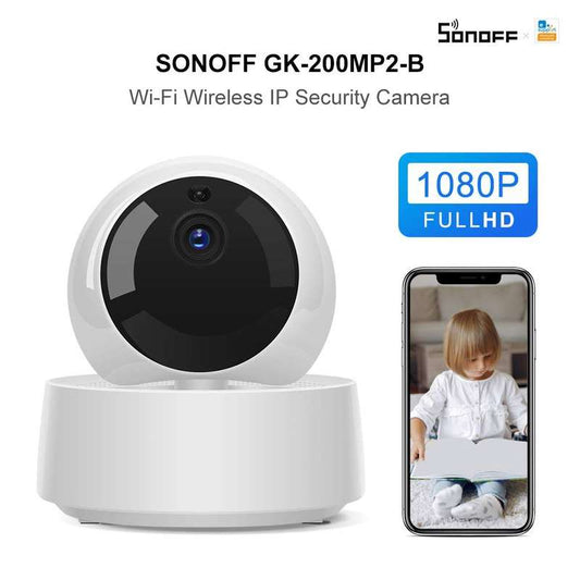 SONOFF GK-200MP2-B Wi-Fi Wireless IP Security Camera 2MP