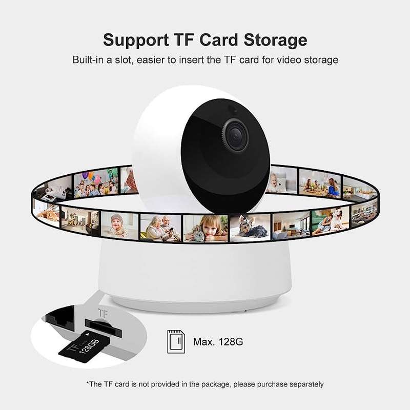 SONOFF GK-200MP2-B Wi-Fi Wireless IP Security Camera 2MP