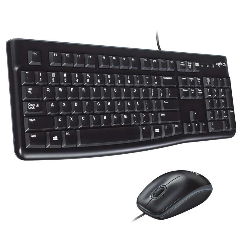 MK120 CORDED KEYBOARD AND MOUSE COMBO