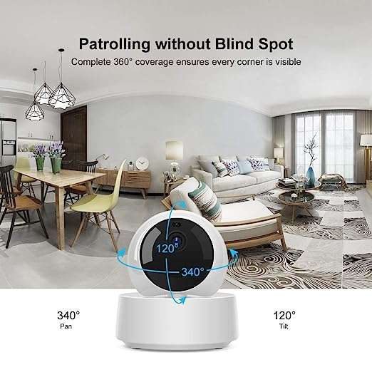 SONOFF GK-200MP2-B Wi-Fi Wireless IP Security Camera 2MP