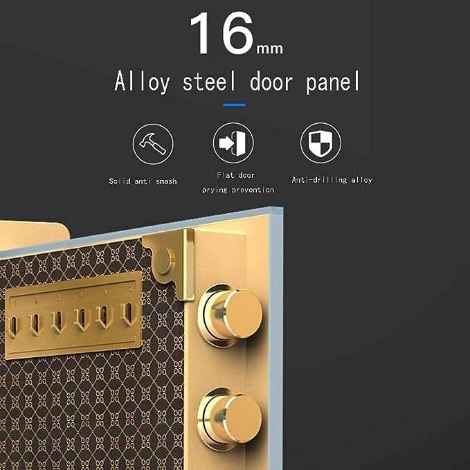 Cash Drop Security Deposit Safety Electronic Digital Safe Box D300L