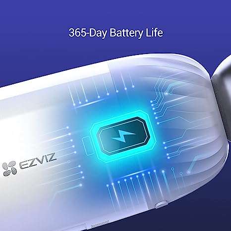 EZVIZ SMART WIFI BATTERY OUTDOOR CAMERA BC1 ADD-ON 2MP