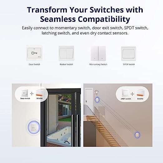 SONOFF MINI Extreme Sonoff MINIR4 Wi-Fi smart switch relay module