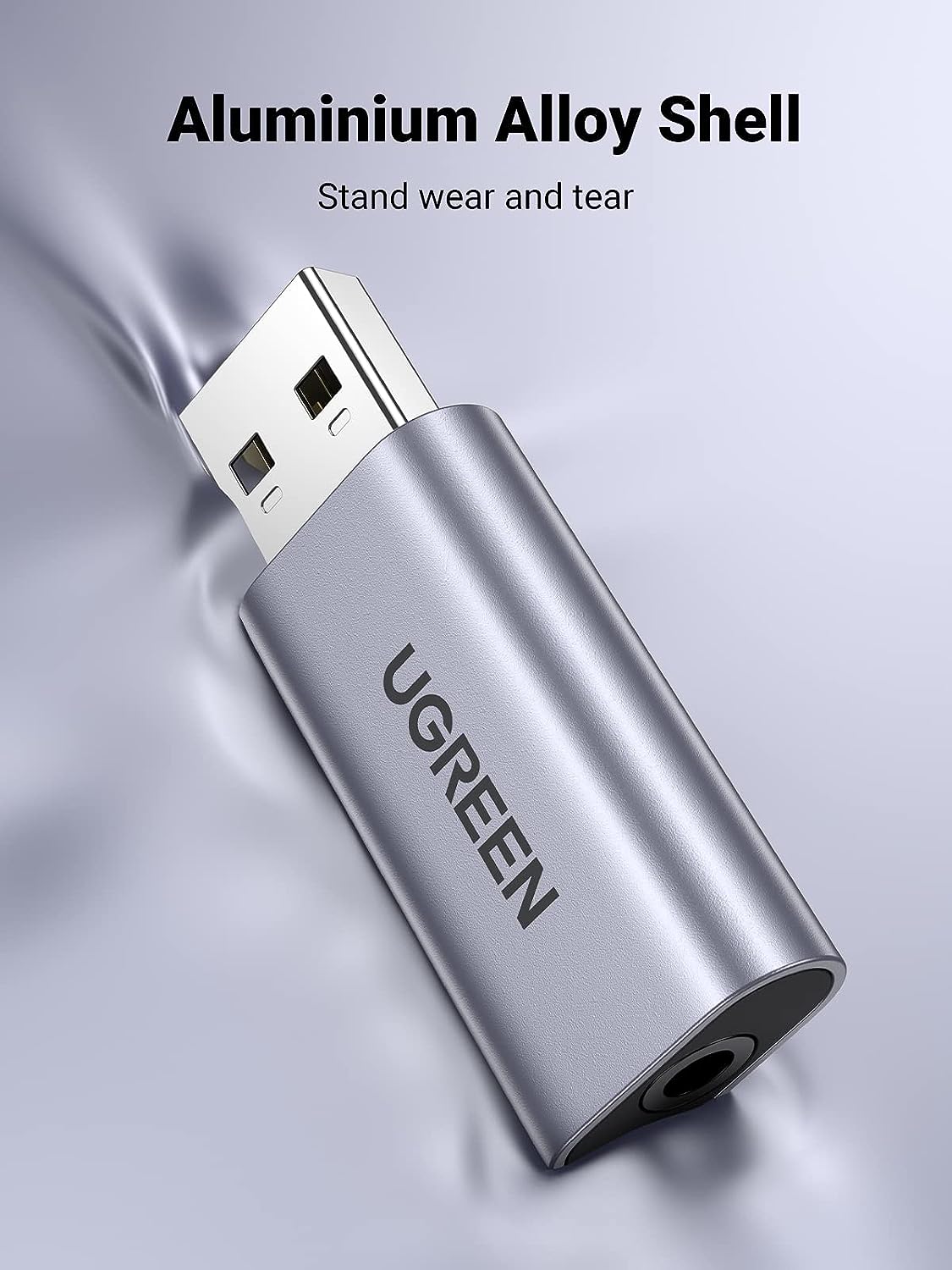 UGREEN - 80864 USB 2.0 TO 3.5MM AUDIO ADAPTER